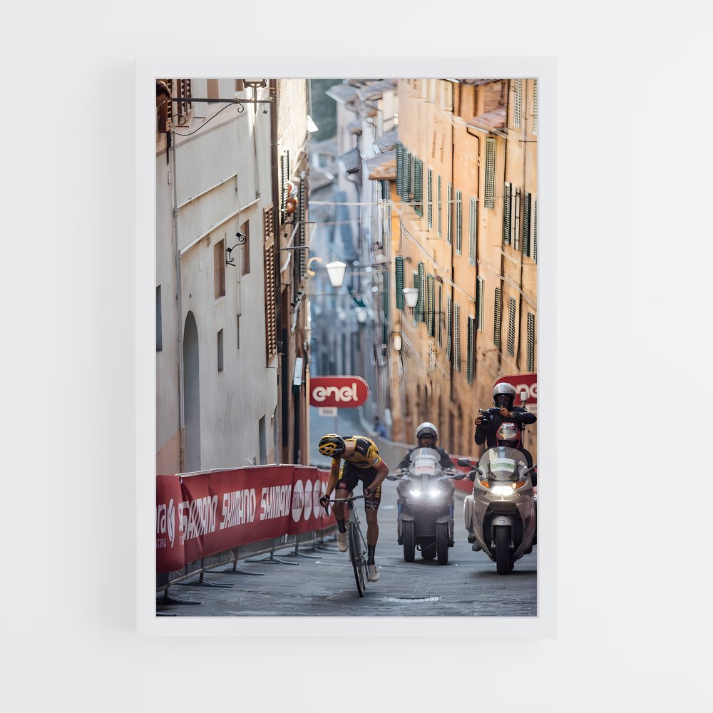Poster Riders of the White Roads – affiche Cyclisme (vue 3)